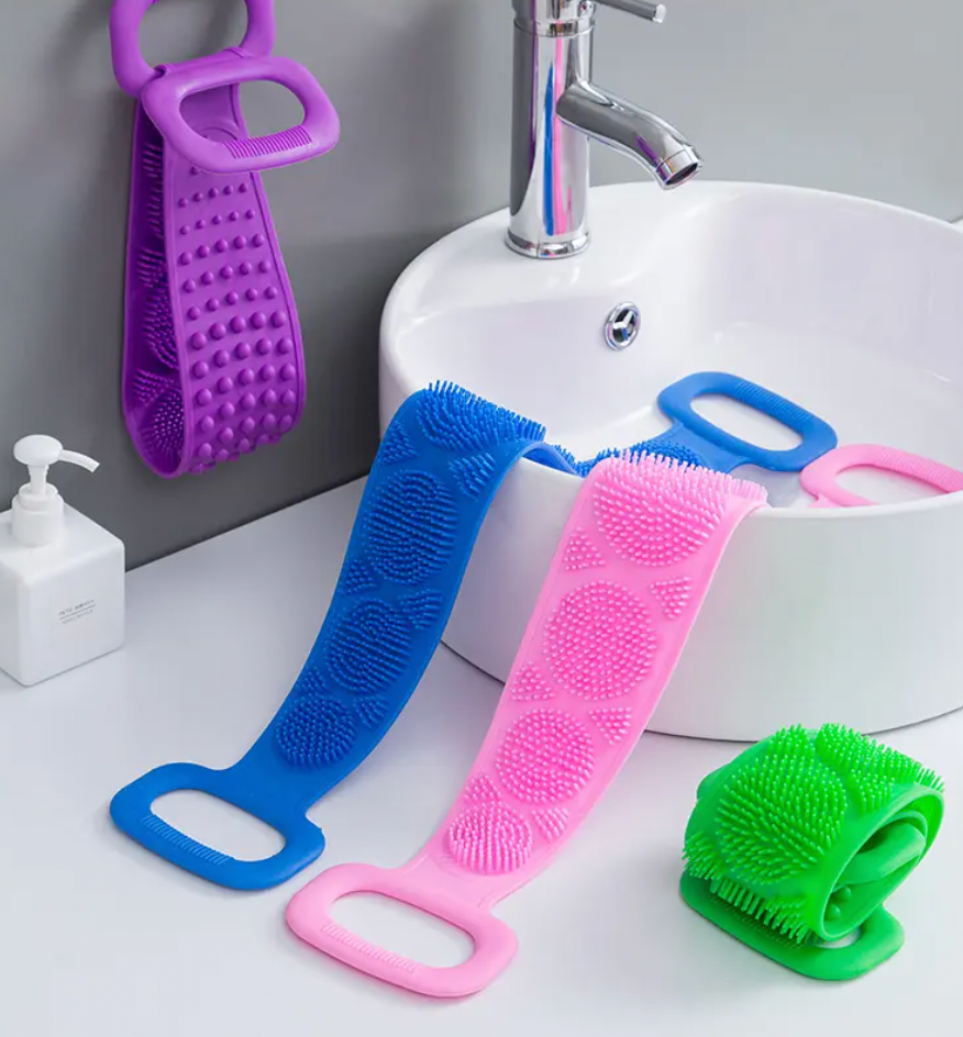 Brosse de bain en silicone 90 CM