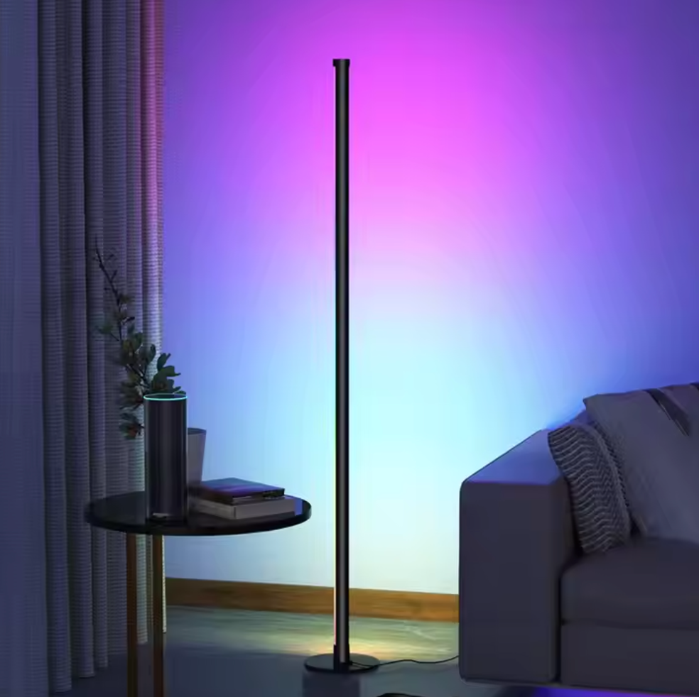 Lampe verticale multicolors