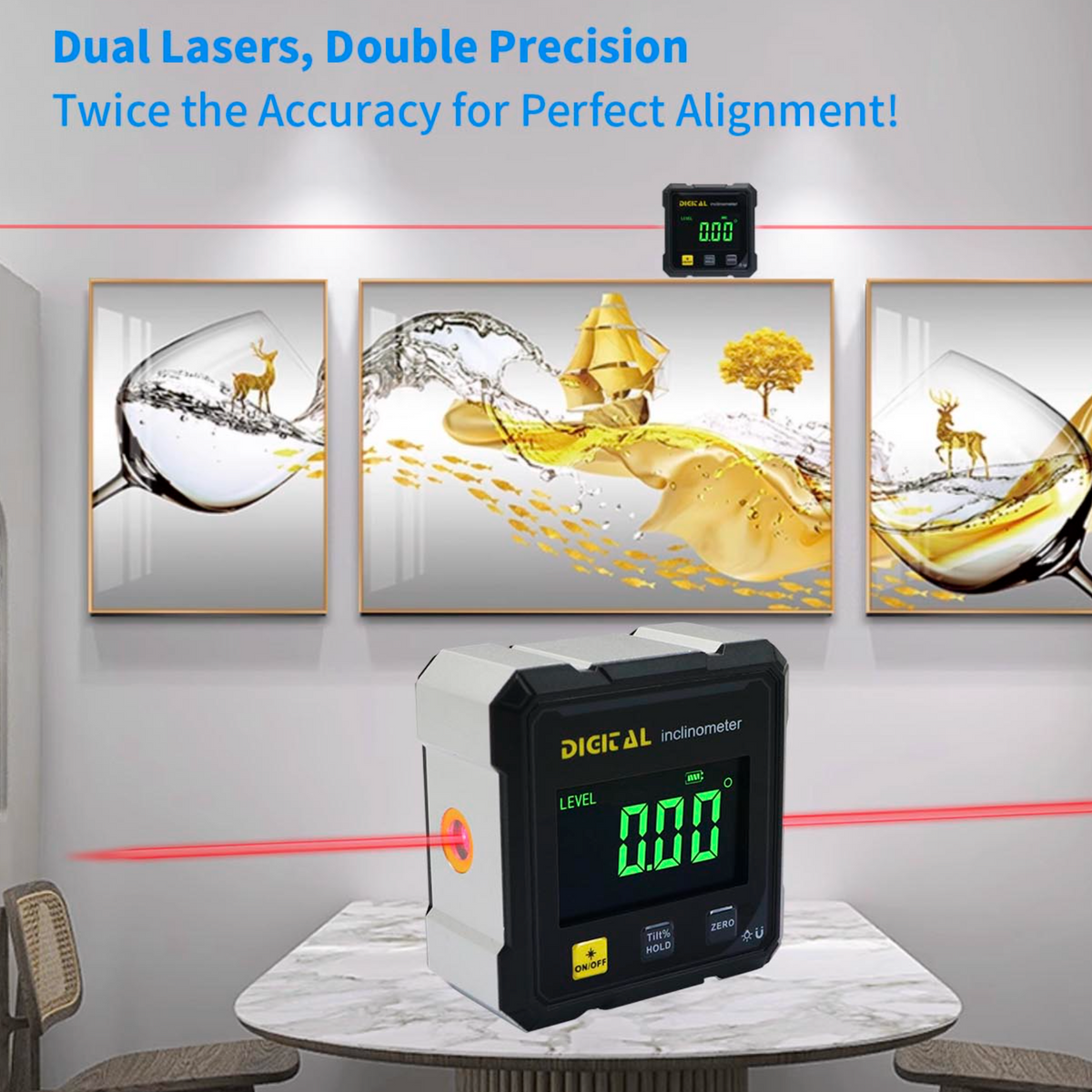 Niveau lazer portable numérique
